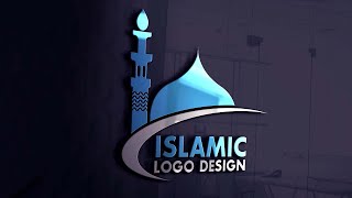 How to Create Islamic logo design illustratorRashe