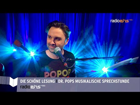 Dr. Pop I Lesung "Dr. Pops Musikalische Sprechstunde"