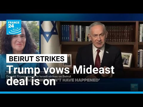 Trump vows Mideast deal is on, calls for no more attacks