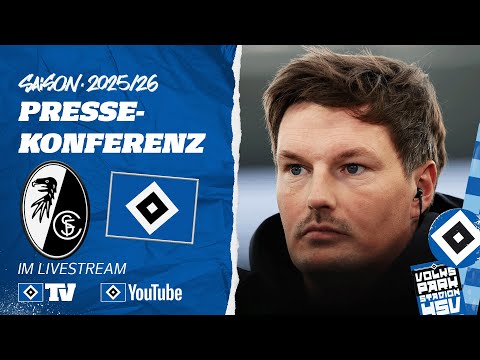 RE-LIVE: PRESSEKONFERENZ MIT MERLIN POLZIN | SC Freiburg vs. HSV