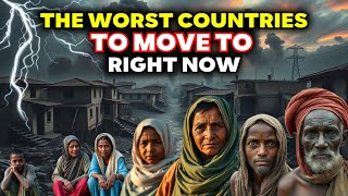 Top 10 Countries Struggling Financially You Will Regret Moving To!