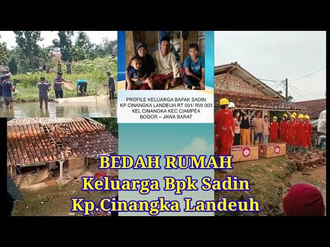 Bedah Rumah !!Pak Sadin!!kp Cinangka Landeuh