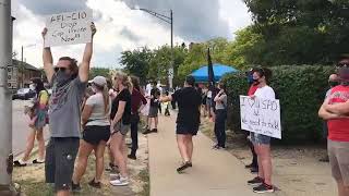 Protest over Police Use of Stun Gun in Saginaw, Michigan