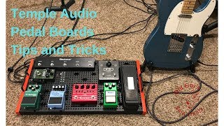Video thumbnail for Temple Audio Pedal Boards - Tips & Tricks by Old Guy's Guitar Vlog