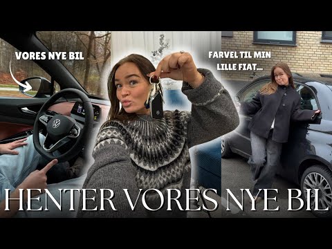 vi køber ny bil, er til psykoterapi & kontoret med Franne