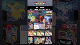 MAY POKEMON RELEASE IS LOOKING GREAT 🔥 PRISMATIC EVOLUTIONS, ASCENDED HEROES AND MORE #pokemoncards