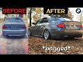 Building a Bagged BMW E60 In 5 Minutes | Project Car Transformation