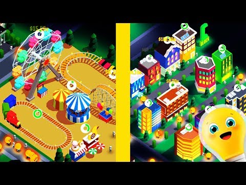 Idle Light City! MAX LEVEL LIGHT CITY EVOLUTION! Idle Light City Level 999? Pika Guyy - YouTube