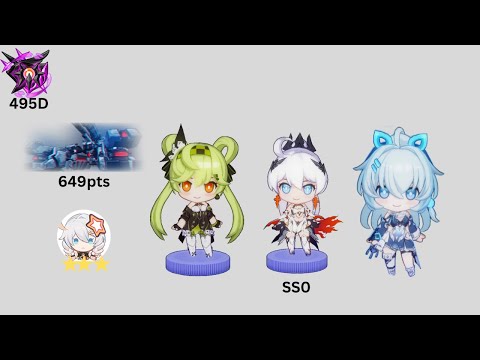 HI3 SEA | Nirvana 495D | MHT-3B Nirvana (Fire) 649pts | CN HFS (ss0) Kira | 3* Kiana