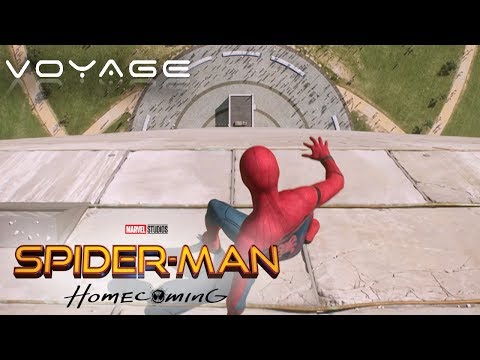 Trouble At The Washington Monument | Spider-Man: Homecoming | Voyage | With Captions