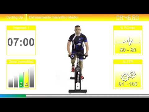 Clase Virtual Nº18 Cycling Up - Interválico Medio Ciclo Indoor by David Aguado