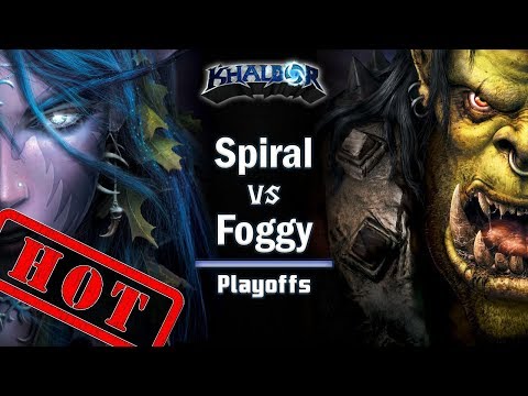 ► WarCraft 3: Foggy (NE) vs. Spiral (Orc) - Endgame Gear Masters Playoffs
