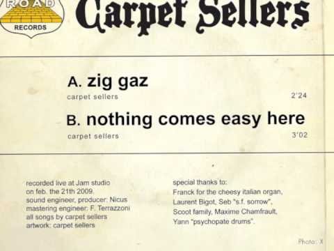 carpet sellers - nothing comes easy here
