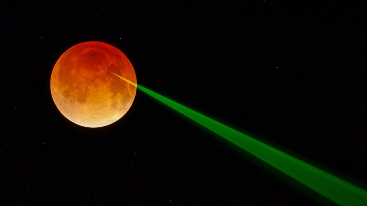 Por que a NASA dispara lasers na Lua?