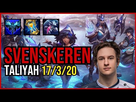 SVENSKEREN - TALIYAH vs OLAF Jungle - NA Challenger - Patch 11.4