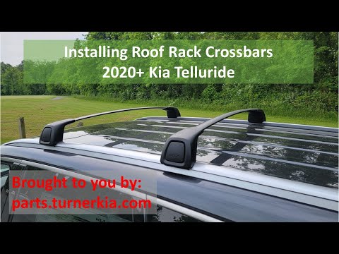 How to Install Genuine Crossbars on 2020+ Kia Telluride