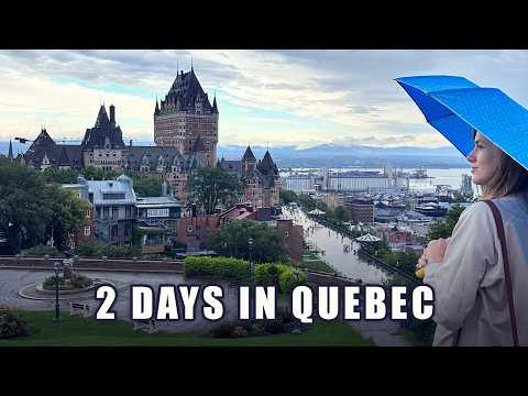 2 Days in Quebec City | Old Quebec, Château Frontenac & Historic Streets #QuebecCity #TravelVlog