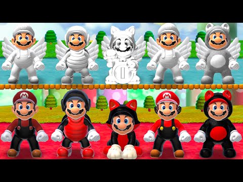 All Evil & Angel Power-Ups in Super Mario 3D World + Bowsers Fury