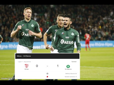 Nîmes Olympique - AS Saint-Etienne ( 0-1 ) | Résumé - (NIMES - ASSE) | 29/09/2019