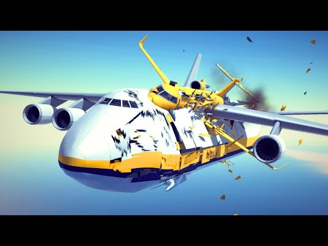 Midair Collisions, Air Shootdowns & Airplane Crashes #6 | Besiege