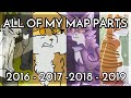 All Of My MAP Parts In Order From 2015 2016 To 2019