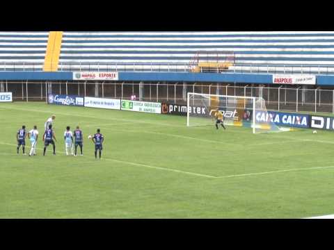 Grêmio Anápolis 1 X 2 Aparecidense - Goianão 2015 - 3ª rodada - 1º turno