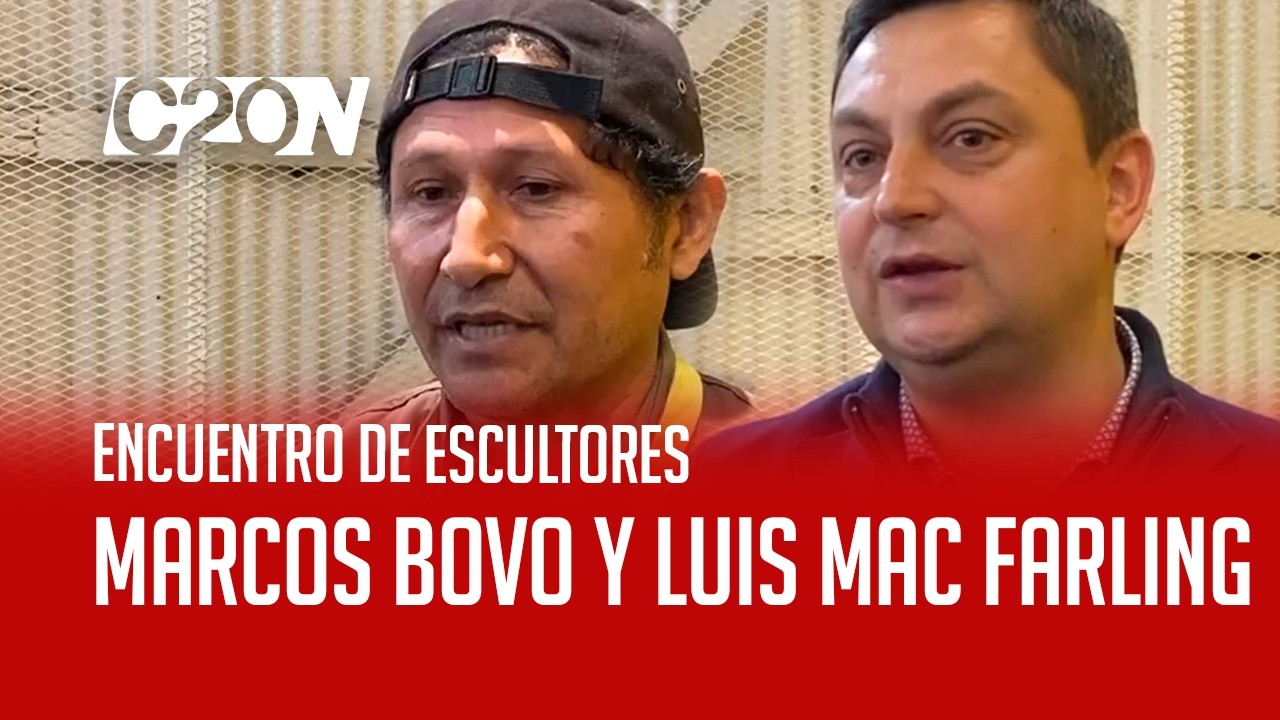 C20 Noticias | Encuentro de escultores - Marcos Bovo y Luis Mac Farling