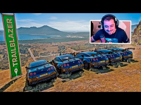 LADEIRA DA MORTE SEM FREIO DE NISSAN GT-R DO RENATO GARCIA - FORZA HORIZON 5