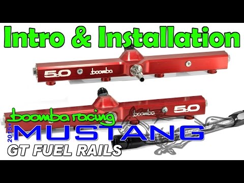 How to Install | Boomba Fuel Rails for '15+ Ford Mustang GT w/Intro