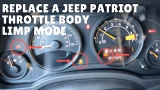 Chrysler Jeep Patriot Throttle Body Install. Limp Mode and Rough Idle