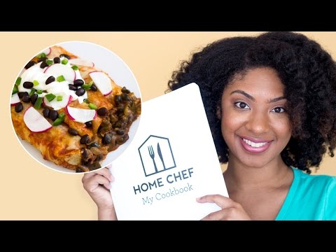 How to Make Black Bean Enchiladas with Home Chef Meal Delivery Service