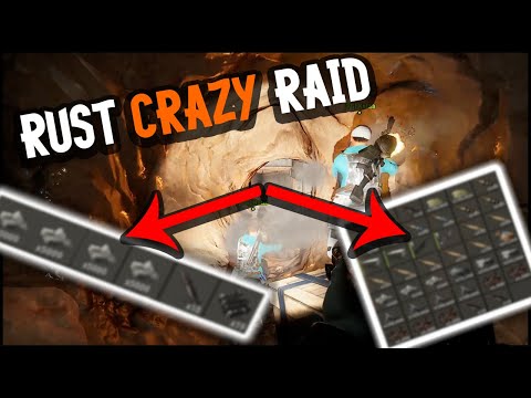 WE RAIDIED THE CRAZIEST JACKPOT CAVE IN A RUST 3x SERVER!!