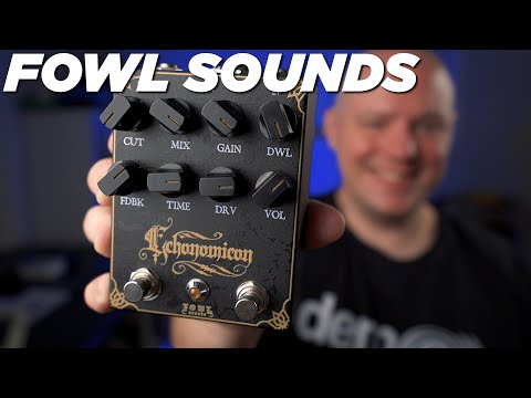 Fowl Sounds Echonomicon Shoegaze ポストロック Fowl Sounds Echonomicon - Shoegaze Post Rock Dream Pedal! | Reverb