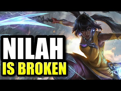 NILAH IS 1000% TOO POWERFUL WITH THIS STRAT (FIRST TIME ADC)
