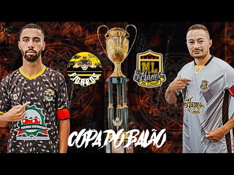 FINAL!!! COPA DO BALÃO -🏆- Figaros x Manos da Linha