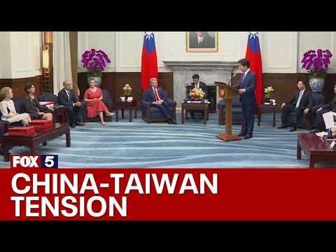520總統就職典禮過後,台灣、中國緊張局勢加劇 (Taiwan-China tensions increasing | FOX 5 News)