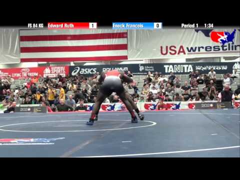 Edward Ruth vs. Enock Francois at 2013 Las Vegas/ASICS U.S. Open