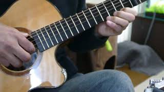 （ solo guitar ）「Yesterday」（岸部眞明版：練習風景）