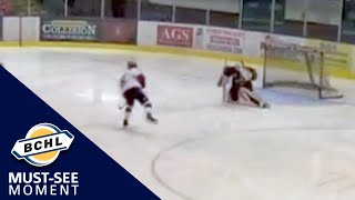 Must See Moment: Josh Van Unen breaks away shorthanded and picks the top corner