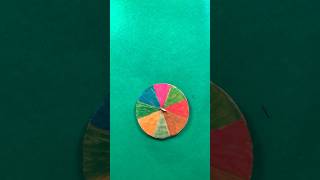 Let’s make easy cardboard spinning top squid game #spinning #diy #ddakji #squidgame #netflix #origa