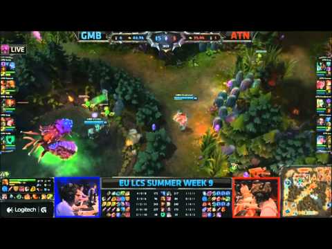Gambit Gaming (GMB) vs Alternate (ATN) || EU LCS Summer 2013 W9D1|| Full Game