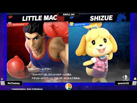 McChutney (Little Mac) vs qwertz143 (Rosalina/Isabelle) - SMASH INDIA JUNGLE JAM