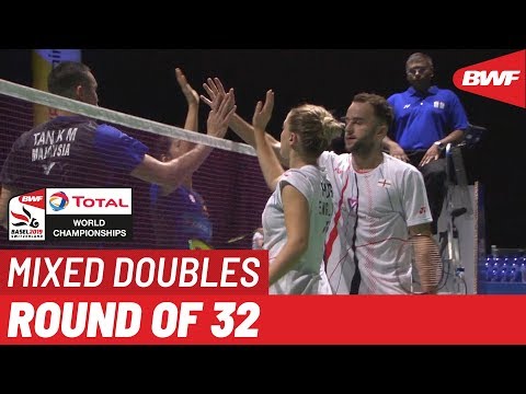 R32 | XD | LANE/PUGH (ENG) vs. TAN/LAI (MAS) | BWF 2019