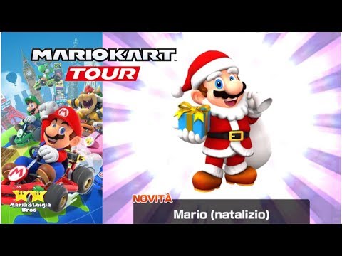 ⭐️Mario Kart Tour⭐️ - We Got MARIO (SANTA)! 🎅🏻 - 10 Pipes & Gameplay (1080p) - Winter Tour
