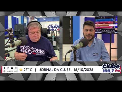 Jornal da Clube - 15/10/2025 - Edição do Almoço