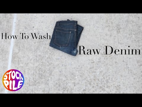 How To Wash Your Raw Denim