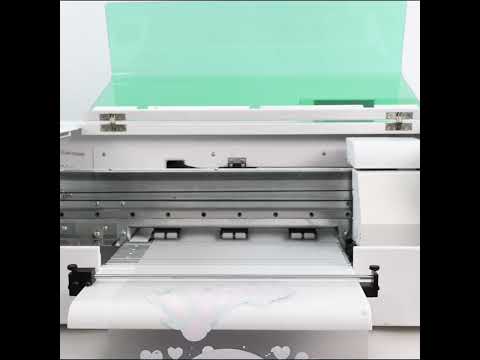 DTFLine VANTAGE CORE 14 inch XP600 DTF Printer (includes DTF Printer and Cutter and Supplies - White Ink Circulation System, Vacuum, RIP Software, 1 Liter DTF ink, 1.75lb DTF Powder, 100m DTF Roll, Training and Onboarding) - 7OcAp4D91ko