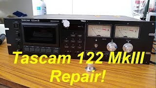 Video thumbnail for Do It Yourself Musician #35 Tascam 122 MkIII Repair Part 1 Headphone Jack by DoItYourselfMusician