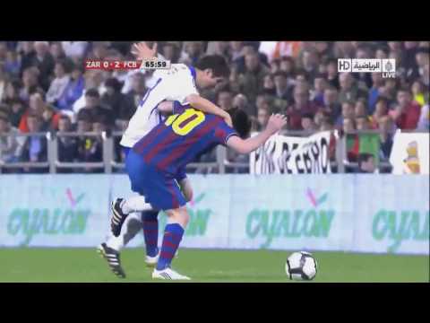 Lionel Messi || Goal: FC Barcelona vs. Zaragoza (2:0)