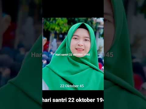 hari santri 22 oktober 1945
